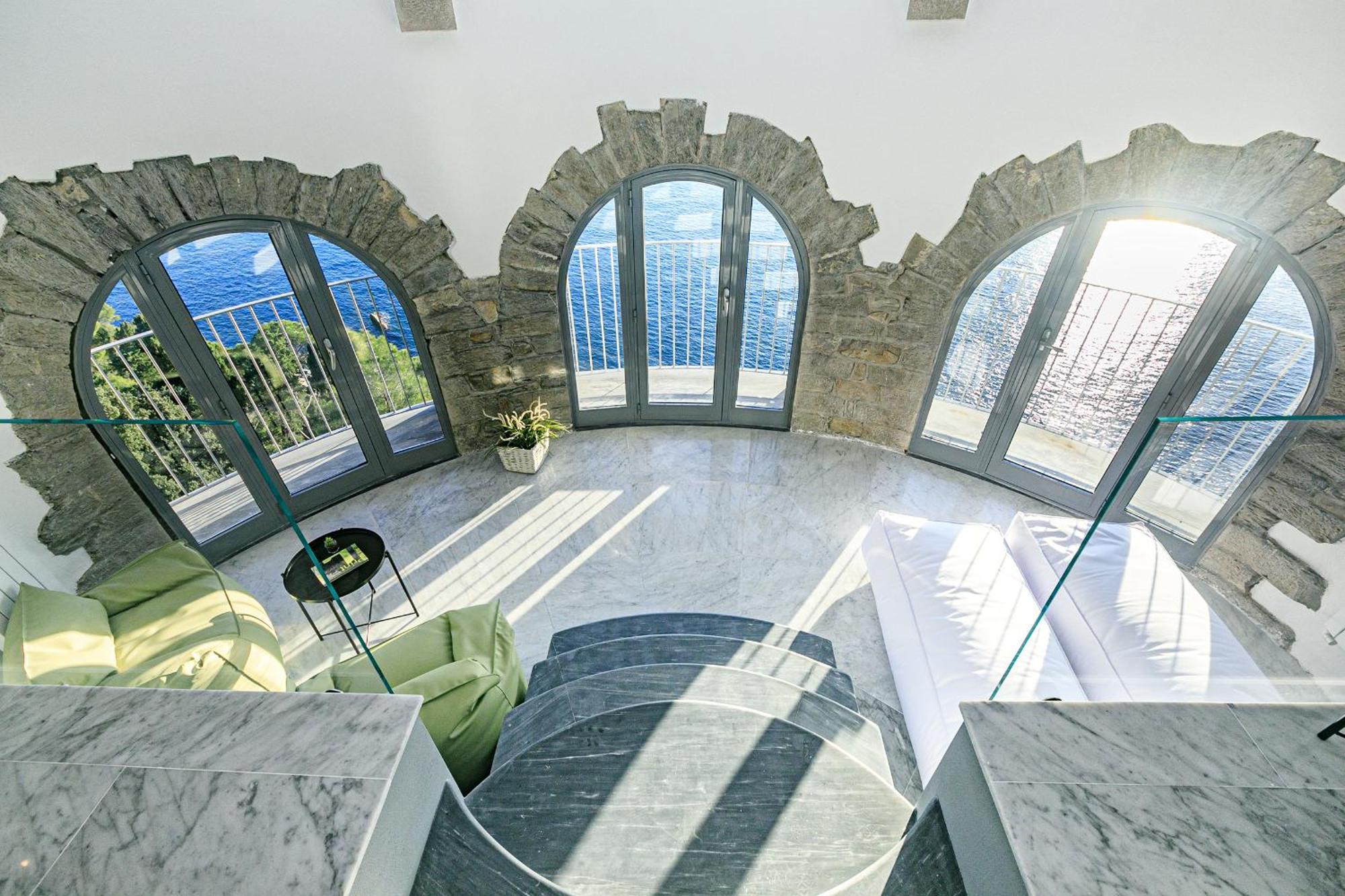 Iflat Castel Suite Sem Benelli Zoagli Exterior photo