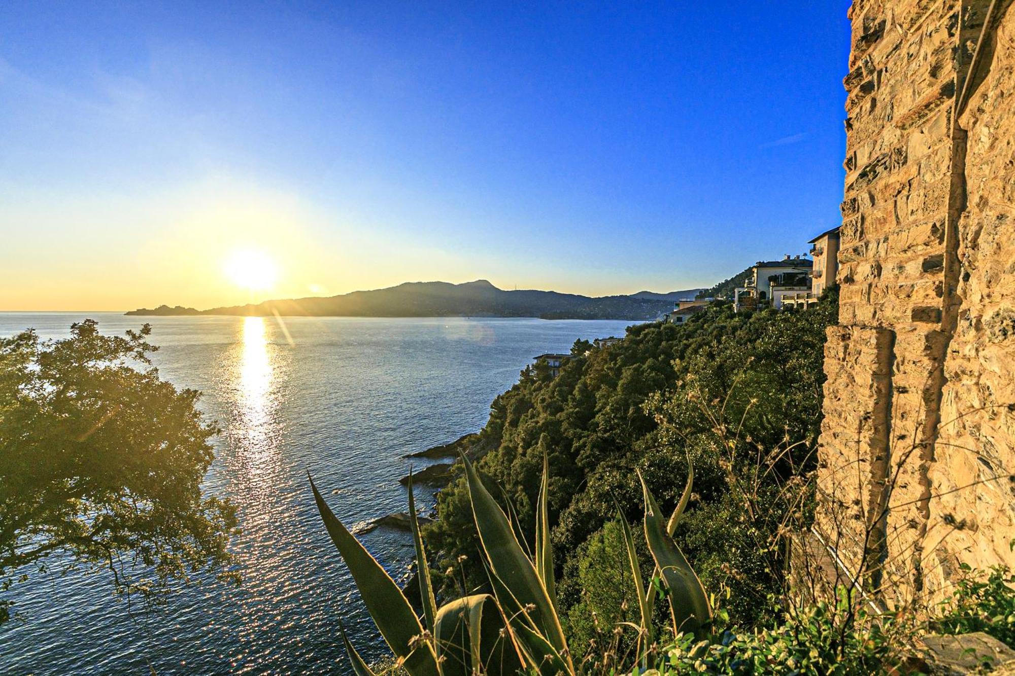 Iflat Castel Suite Sem Benelli Zoagli Exterior photo